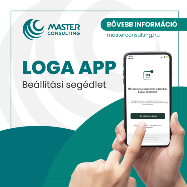 Loga3 Bejelentkezési útmutató a LOGA3 Applikációhoz | Master Consulting