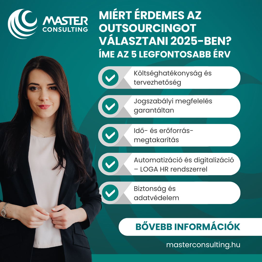 A bérszámfejtés outsourcing 2025-ben nem csupán egy költséghatékonysági megoldás, hanem egy stratégiai döntés is